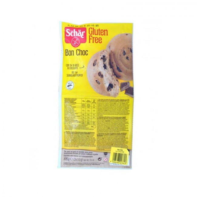Schar bon choc panini dolci con gogge di cioccolato4pezzi x55g
