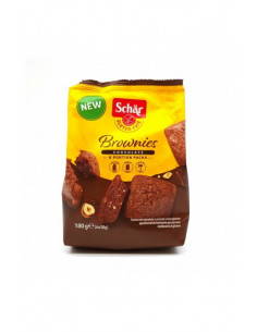 Schar brownies tortina con cioccolato e nocciola 6x30g senza glutine