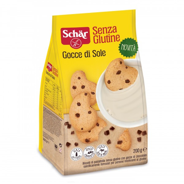 Schar gocce di sole biscotti pasta frolla senza glutine 200g