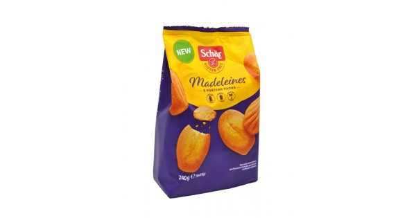 Schar madeleines merenda senza glutine 6pezzix40g