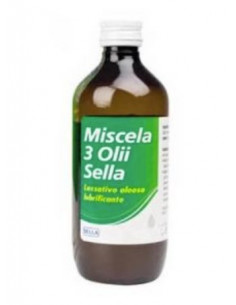 Miscela 3 oli sella lassativo oleoso lubrificante 250ml