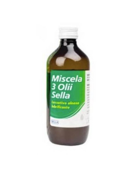 Miscela 3 oli sella lassativo oleoso lubrificante 250ml