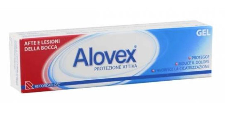 Image of Alovex protezione attiva gel afte e lesioni bocca 8ml cod085