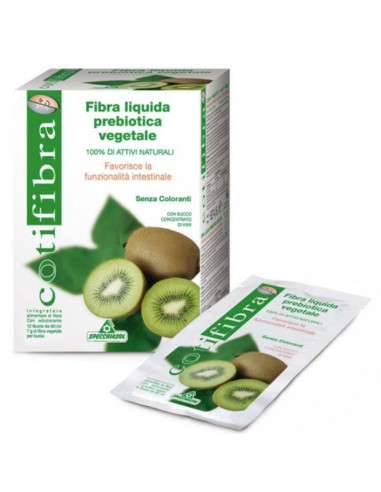 Specchiasol cotifibra fibra liquida probiotica vegetale 12 bustine 60ml