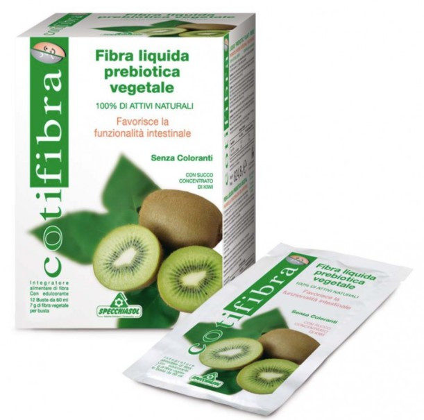 Specchiasol cotifibra fibra liquida probiotica vegetale 12 bustine 60ml