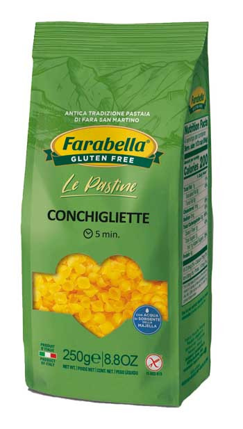 Farabella conchigliette pasta senza glutine 250 g