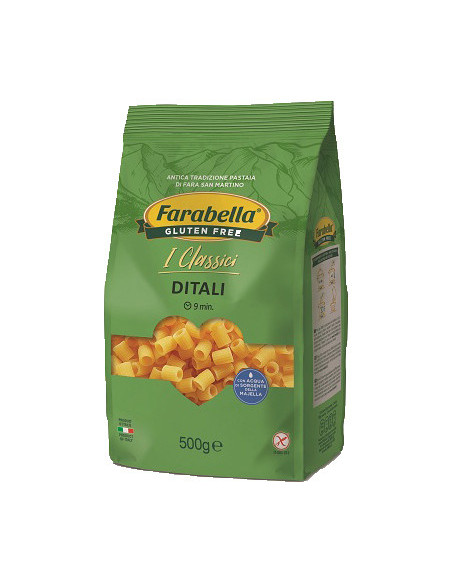Farabella ditali pasta senza glutine 500 g