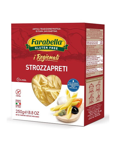 Farabella strozzapreti i regionali pasta senza glutine 250 g