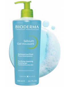 Bioderma sebium gel moussant detergente 200ml