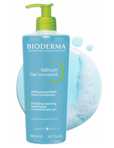 Bioderma sebium gel moussant detergente 200ml