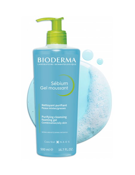 Bioderma sebium gel moussant detergente 200ml