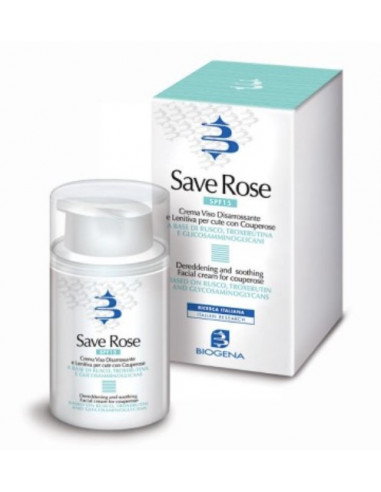 Save rose crema viso disarrossante lenitiva 50ml