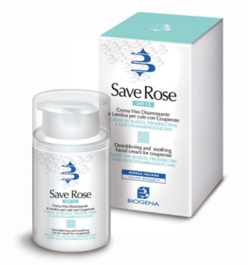 Save rose crema viso disarrossante lenitiva 50ml