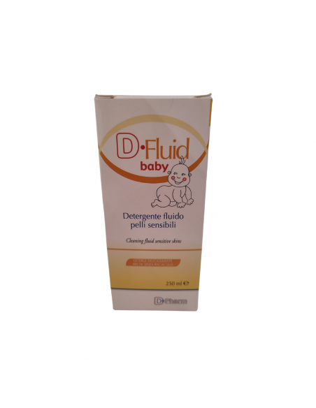 D fluid baby detergente fluido 250ml