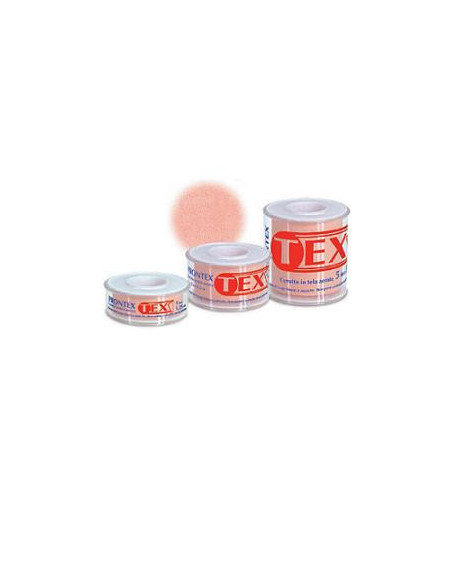 Cerotto prontex pex tela 500x2,5 cm 1 confezione