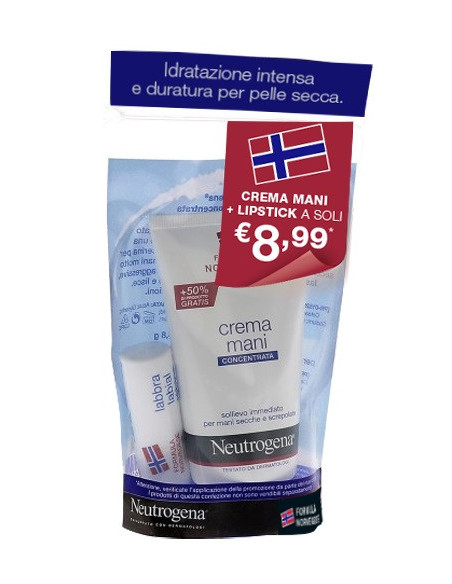 Neutrogena mani profumato + lipstick bundle