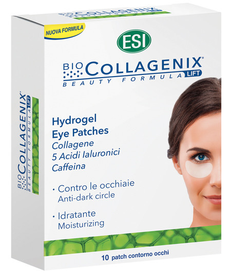 Image of Esi Biocollagenix patch contorno occhi al collagene marino idratante e contro le occhiaie 10 patch cod085