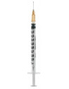 Siringa per insulina extrafine tub 1ml 100 ui ago removibile 26 gauge 0,45x12 mm 1 pezzo