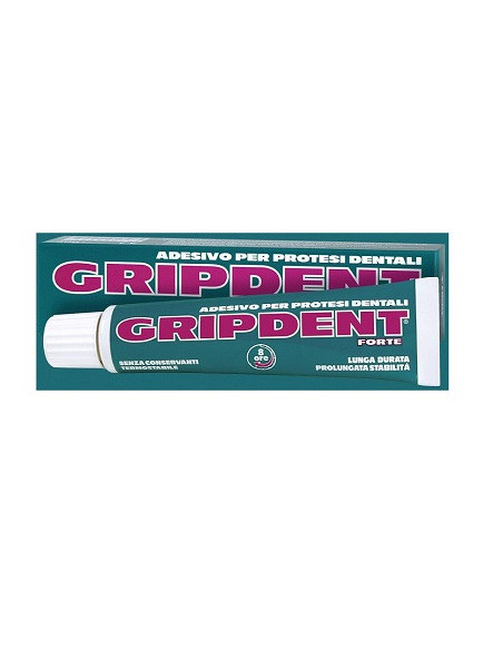 Gripdent forte adesivo per protesi dentaria 40 g