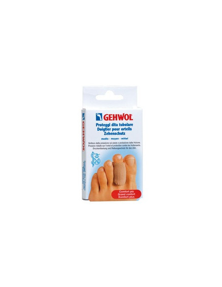 Gehwol proteggi dita tubolare large 2 pezzi