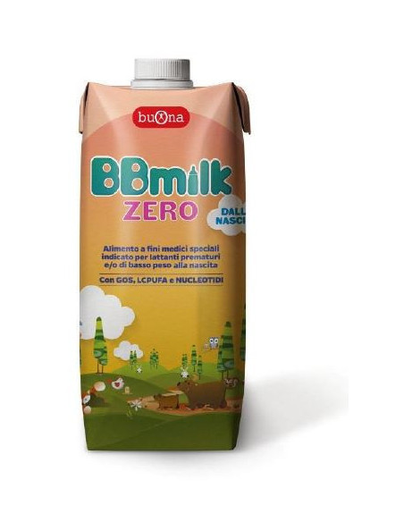Bbmilk zero liquido 500 ml