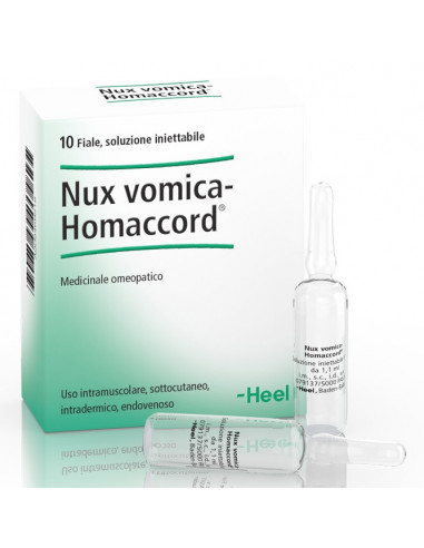 HEEL NUX VOMICA HOMACCORD 10 FIALE