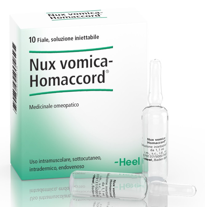 Heel nux vomica homaccord 10 fiale