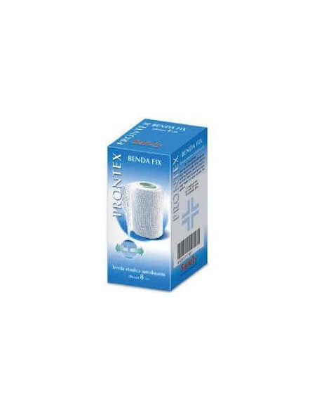 Benda elastica prontex fix autofissante 8 cm di altezza per 4 metri in estensione