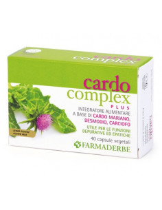 Cardo complex plus 40 capsule - FARMADERBE | Clubfarma