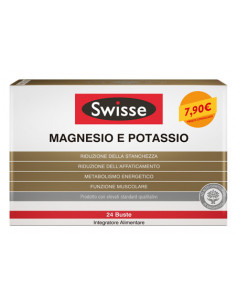 Swisse magnesio potassio 24 bustine