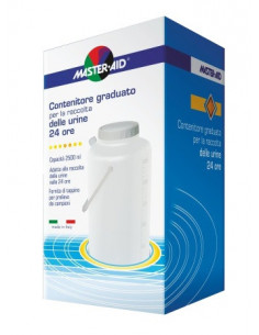 Contenitore raccolta urina master-aid 24 h 2500 ml