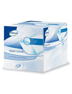 Guanto per igiene tena wash 50 pezzi