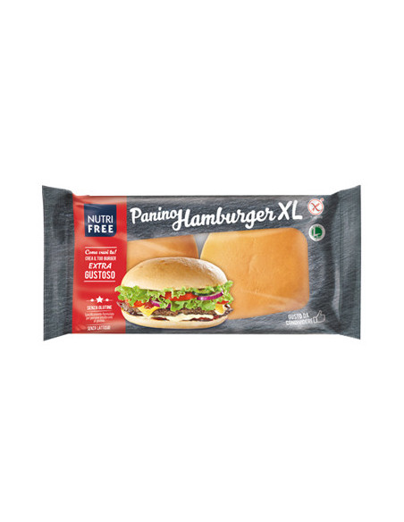 Nutrifree panino hamburger 100 g x 2