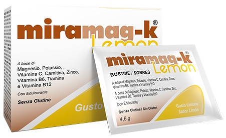 Image of Miramag-k lemon 20 bustine in astuccio 92 g cod085