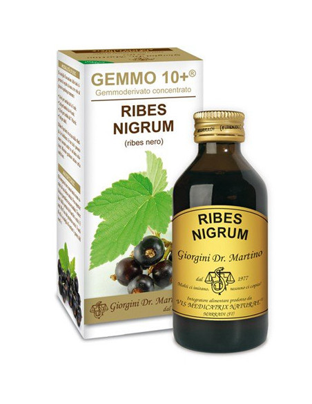 Gemmo 10+ ribes nero 100 ml liquido analcolico