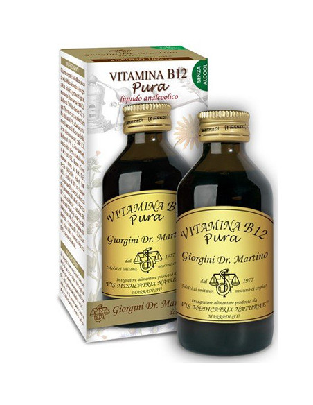 Vitamina b12 pura 100 ml liquido analcolico
