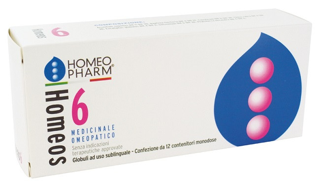 Image of Homeos 6 globuli 15 tubi cod085