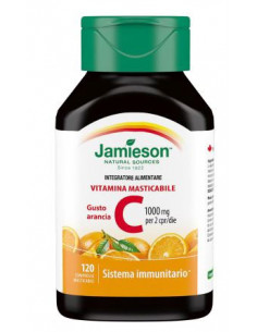 Jamieson vitamina c 1000 masticabile arancia 120 compresse