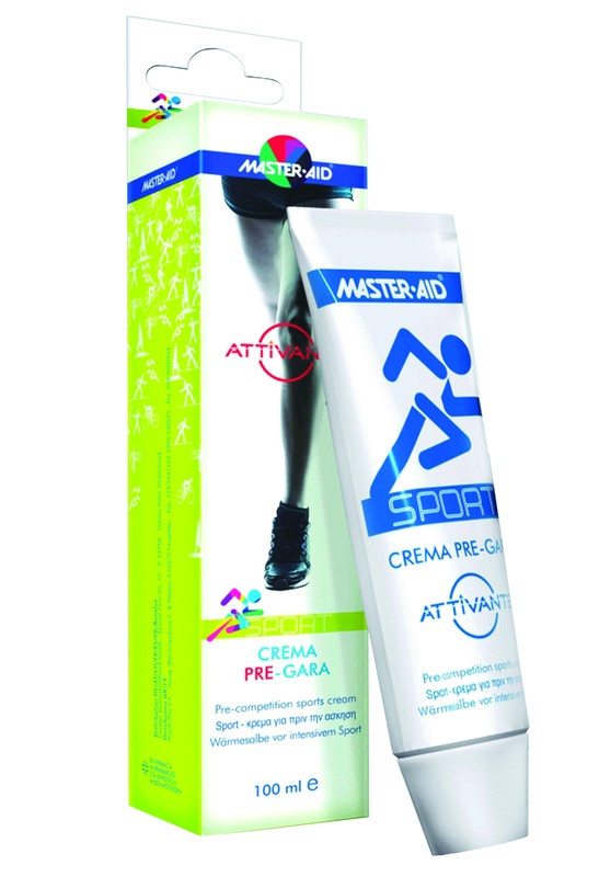Image of Master-aid sport crema attivante pre gara 100 ml cod085