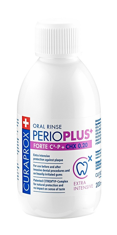 Image of Curaprox perioplus+ forte chx 0,20% 200 ml cod085