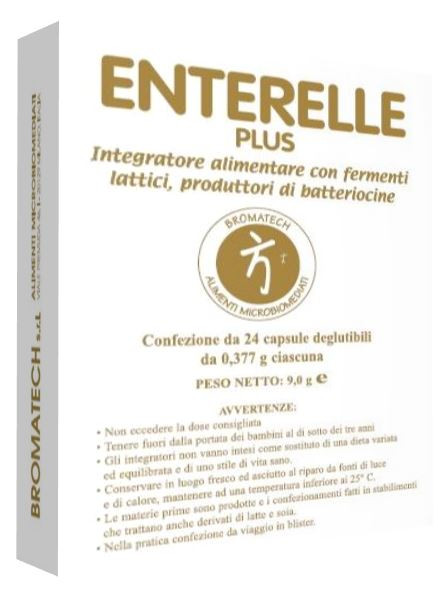 Image of Enterelle plus fermenti lattici per l'equilibrio della flora intestinale 24 capsule cod085