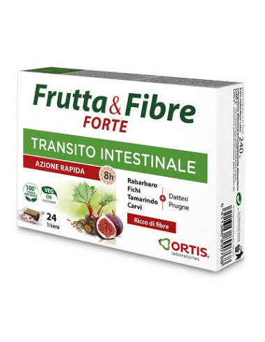 FRUTTA & FIBRE FORTE 24 CUBETTI