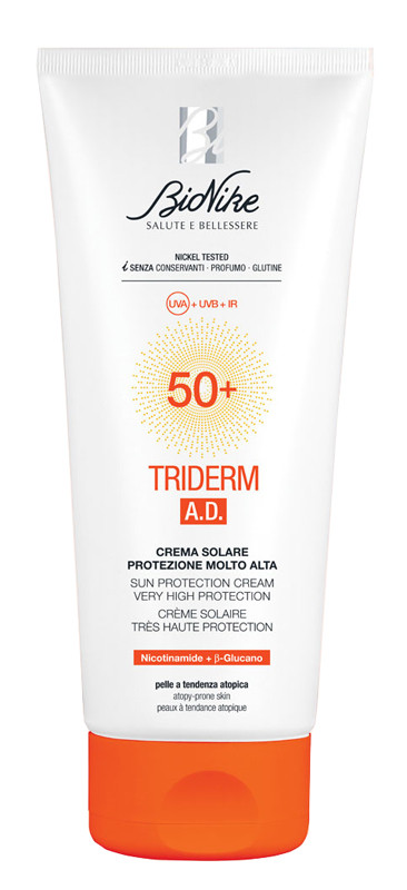 Triderm ad crema sol spf50 piu