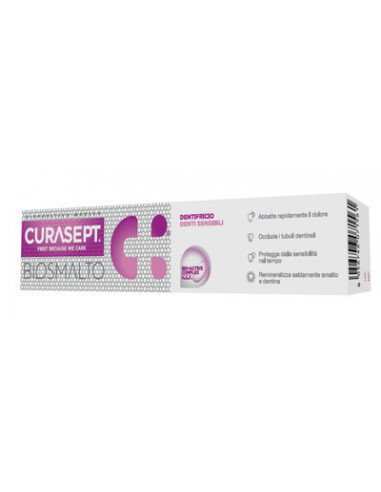 Curasept biosmalto dentifricio denti sensibili 75 ml