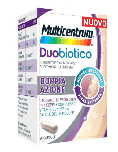 Multicentrum duobiotico 20cps