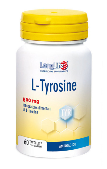 Image of Longlife l tyrosine 60 tavolette cod085