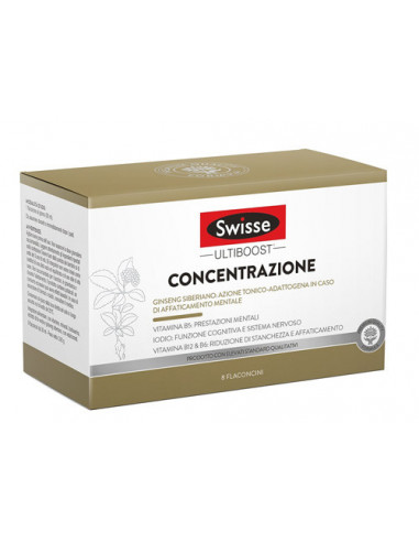 Swisse concentrazione 8 flaconcini da 30 ml