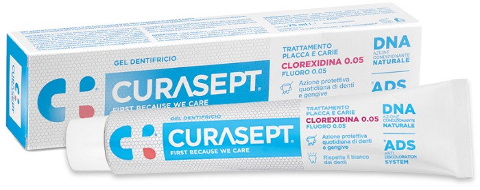 Image of Curasept dentifricio 0,05 75 ml ads+dna cod085