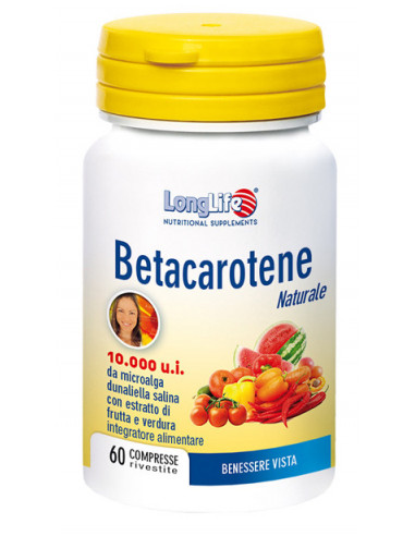 LONGLIFE BETACAROTENE 60 COMPRESSE