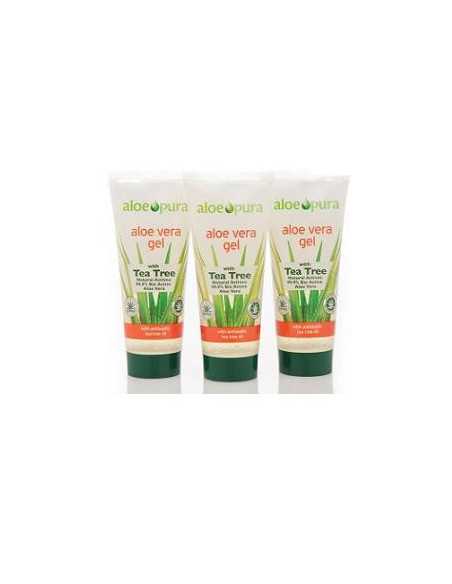 Aloe vera gel corpo tea tree 200 ml